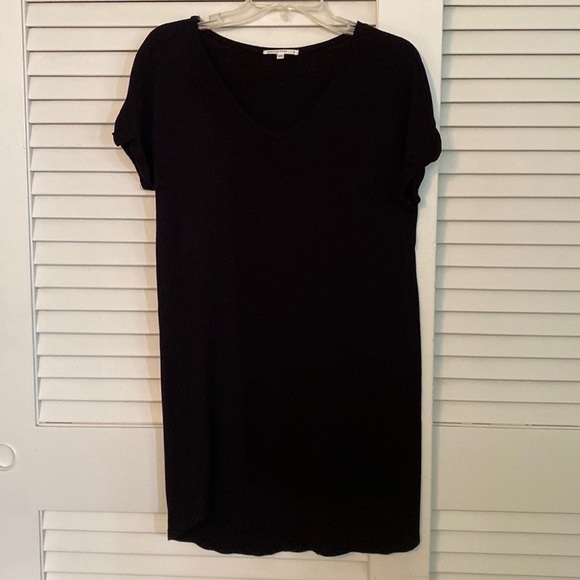 Black T-Shirt dress size small - Picture 1 of 4